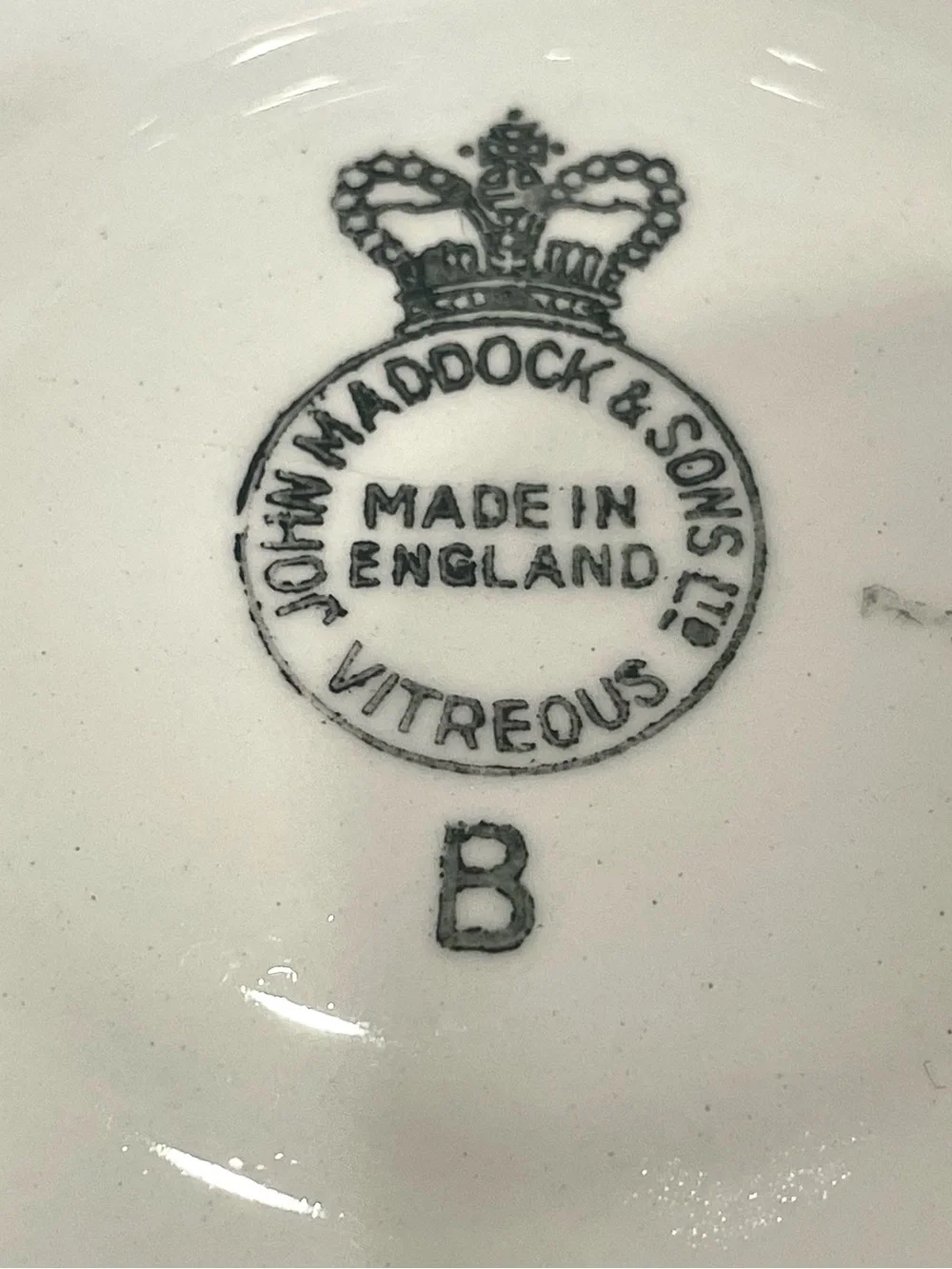 John Maddock & Sons “Indian Tree” Fine China Place Setting | Plate, Cup & Saucer